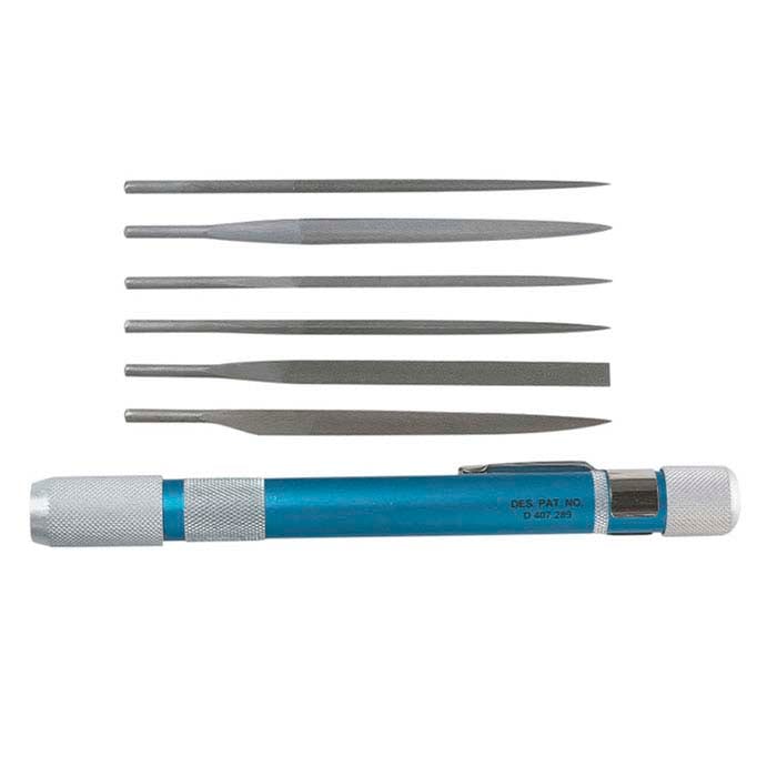 Pocket Needle File Set, Cut #2, Set of 6