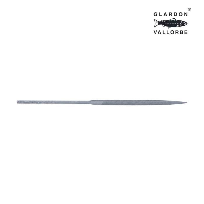 Glardon Vallorbe® Half-Round Needle File, Cut #2