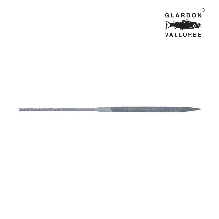 Glardon Vallorbe® Half-Round Needle File, Cut #4