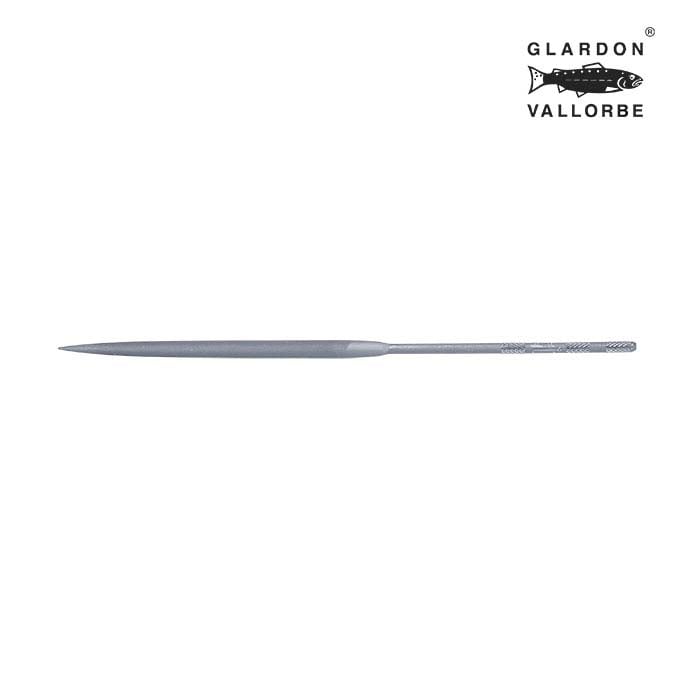 Glardon Vallorbe® Half-Round Needle File, Cut #4