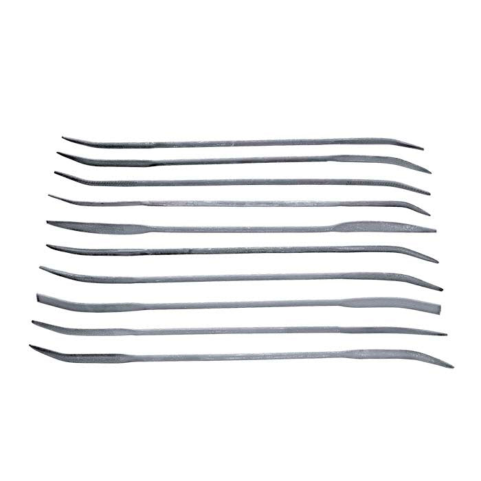 Riffler File Set, #2, Set of 10
