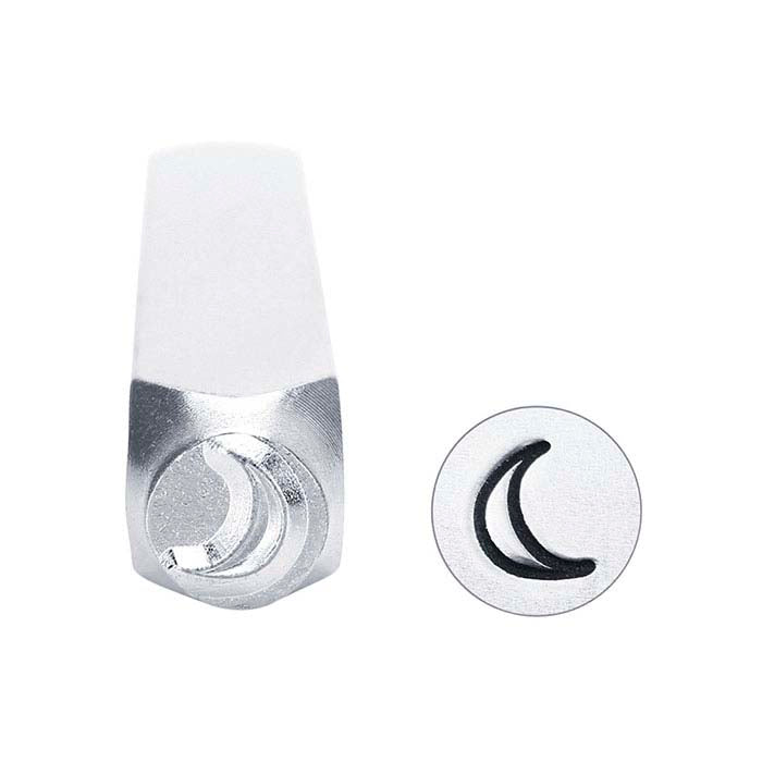 ImpressArt® Crescent Moon Design Stamp, 6mm Character