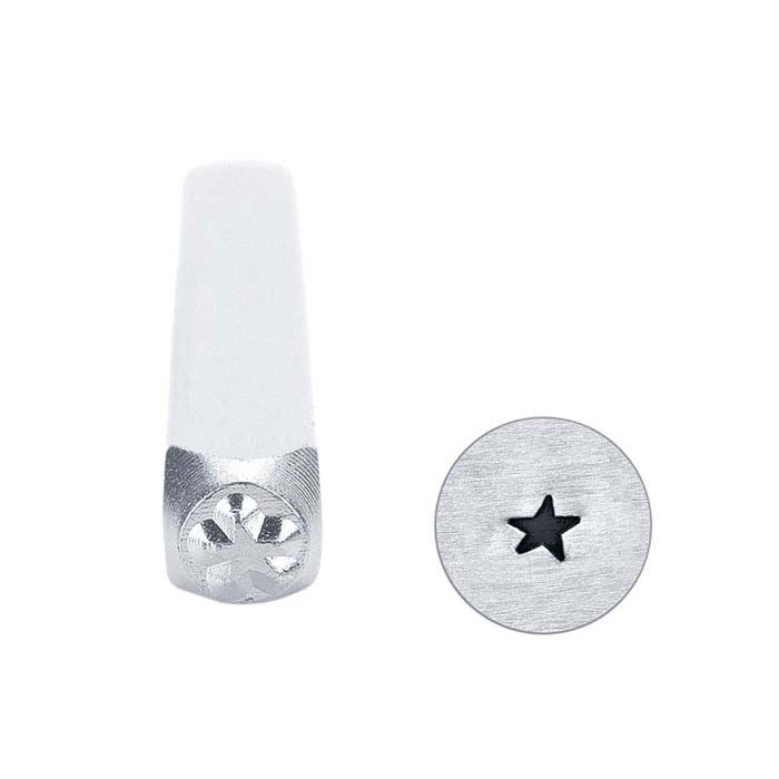 ImpressArt® Angled Solid Star Design Stamp, 3mm Character