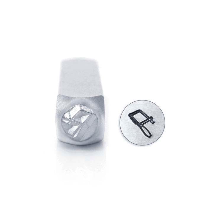 ImpressArt® Jeweler's Hand Saw Design Stamp, 6mm Character