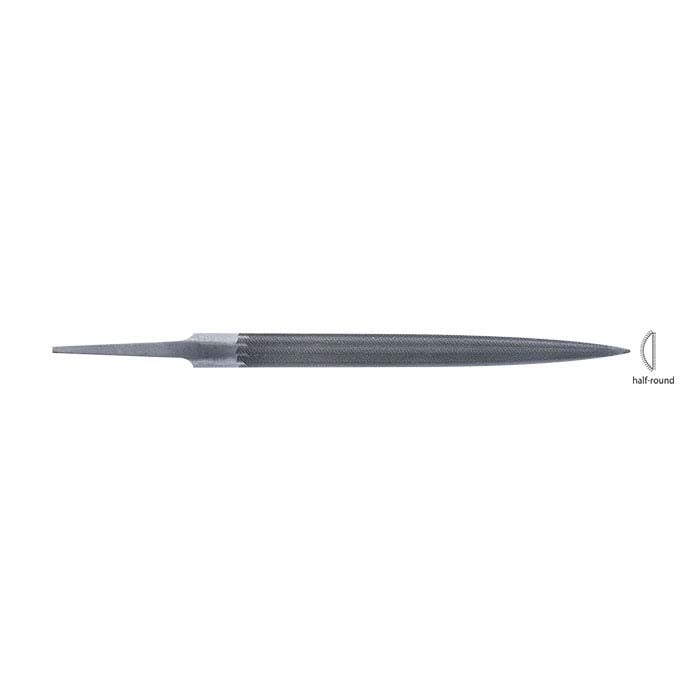 Friedrich Dick Half-Round Ring Hand File, Cut #2