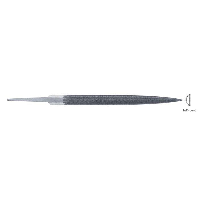 Friedrich Dick Half-Round Ring Hand File, Cut #3