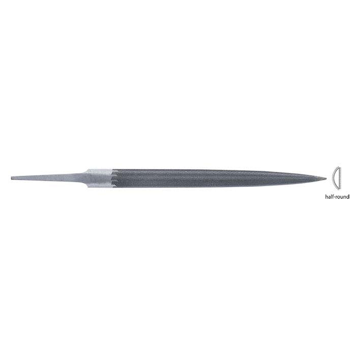 Friedrich Dick Half-Round Ring Hand File, Cut #4