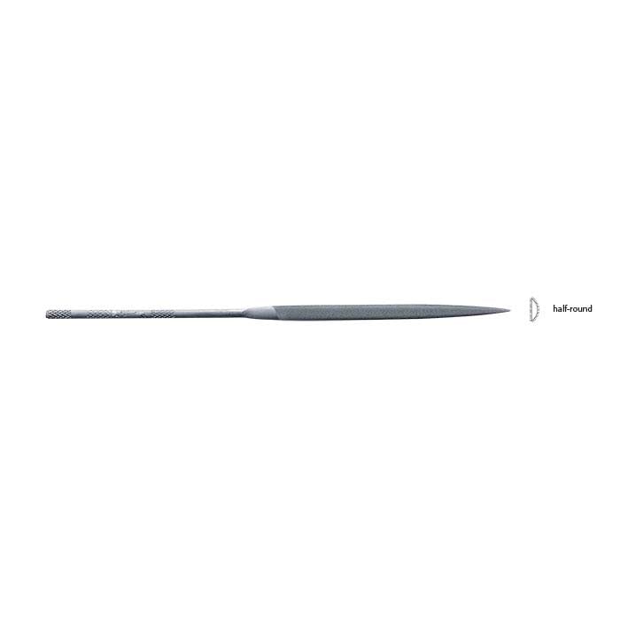 Lime aiguille demi-ronde Friedrich Dick, coupe n°2