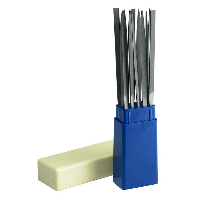 Friedrich Dick Needle File Set, Cut #2, Set of 12