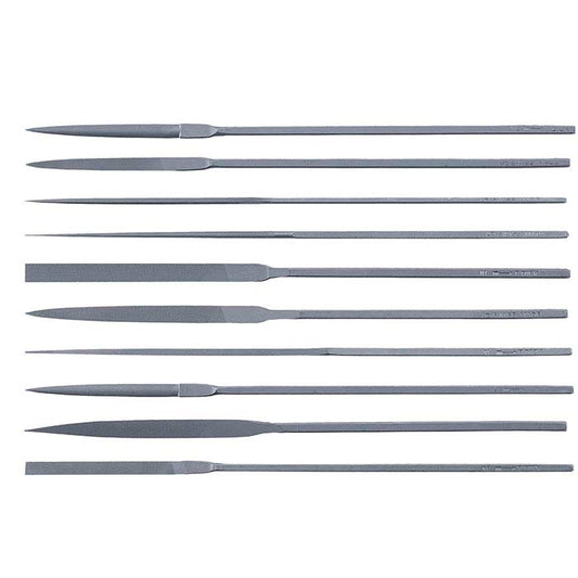 Friedrich Dick Escapement File Set, #5, Set of 10