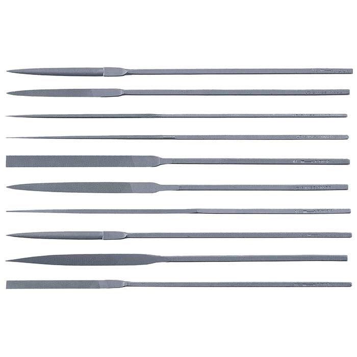 Friedrich Dick Escapement File Sets, Set of 10