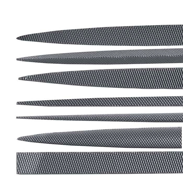 Friedrich Dick Wax Needle File Set, #00, Set of 7