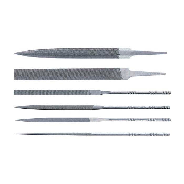 Friedrich Dick Hand File and Needle File Combination Set, #2, Set of 6