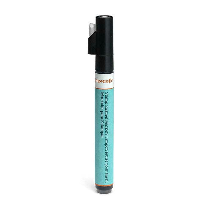 ImpressArt® Black Design Stamp Enamel Marker