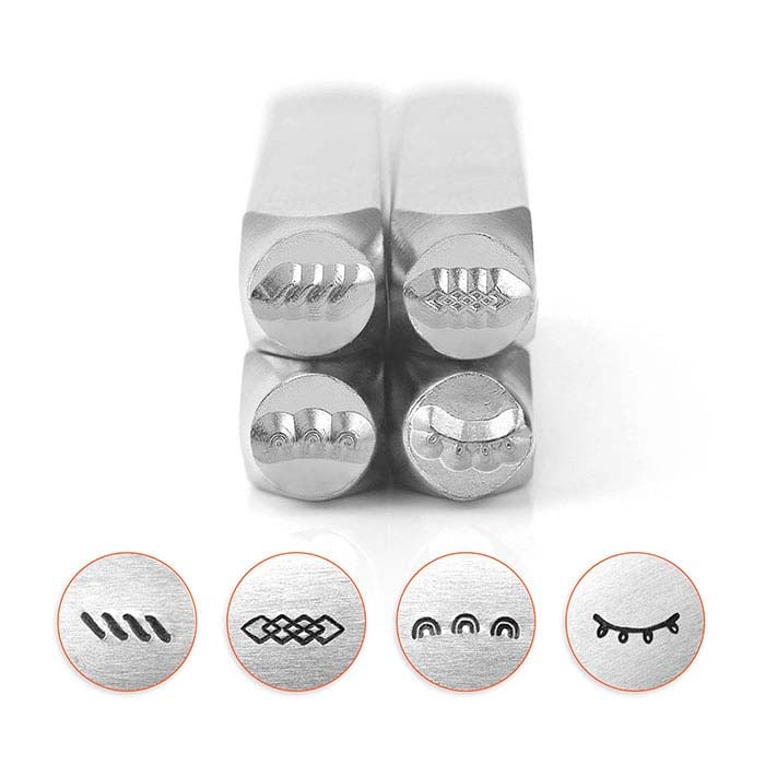 ImpressArt® Design Stamp Set, Border Series 1, 6mm Characters
