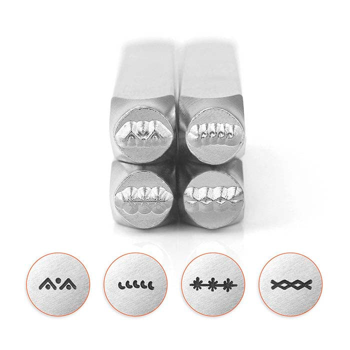 ImpressArt® Design Stamp Set, Border Series 3, 6mm Characters