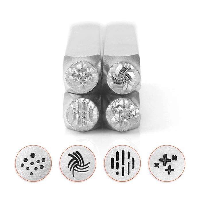 ImpressArt® Design Stamp Set, Texture Series 3, 6mm Character