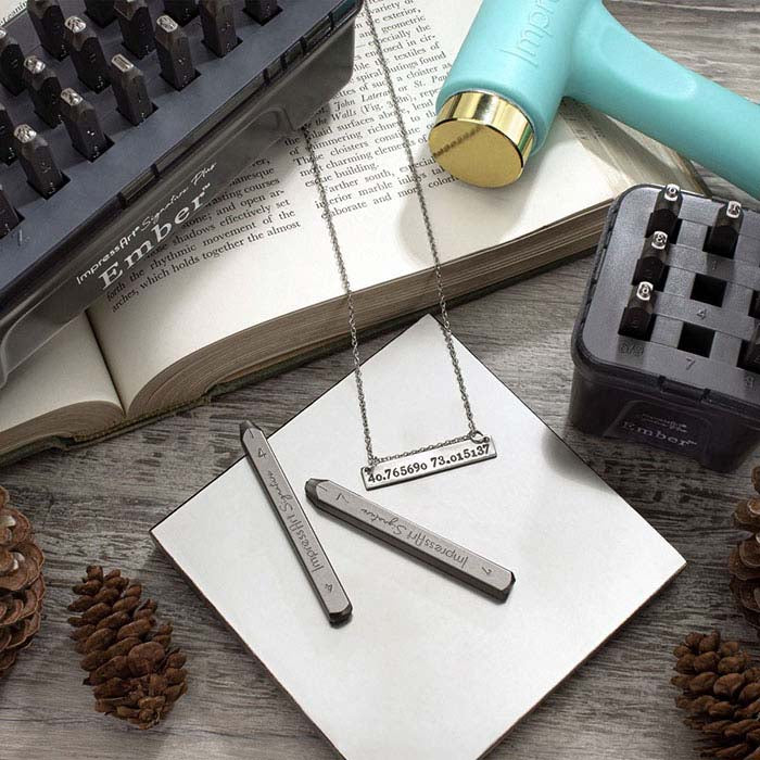ImpressArt® Design Stamp Set, Numbers Ember , 2.5mm Characters