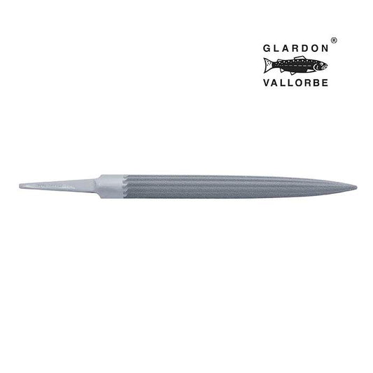 Glardon Vallorbe® Precision Half-Round Hand File, Swiss Cut #0