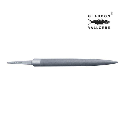 Glardon Vallorbe® Precision Half-Round Hand File, Swiss Cut #2
