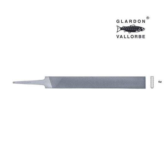 Glardon Vallorbe® Valtitan® Flat Hand File, Cut #0