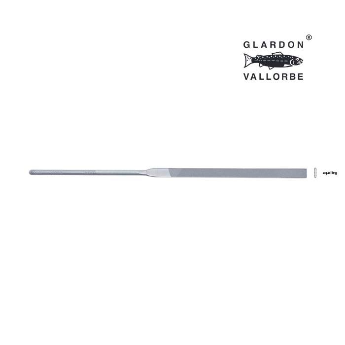 Glardon Vallorbe® Valtitan® Equalling Needle File, Cut #2