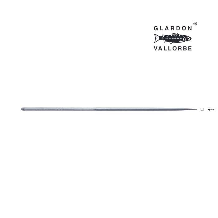 Glardon Vallorbe® Valtitan® Square Needle File, Cut #0