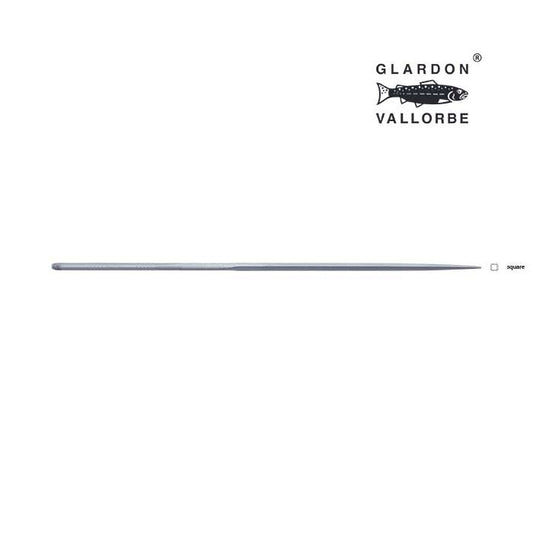 Glardon Vallorbe® Valtitan® Square Needle File, Cut #0