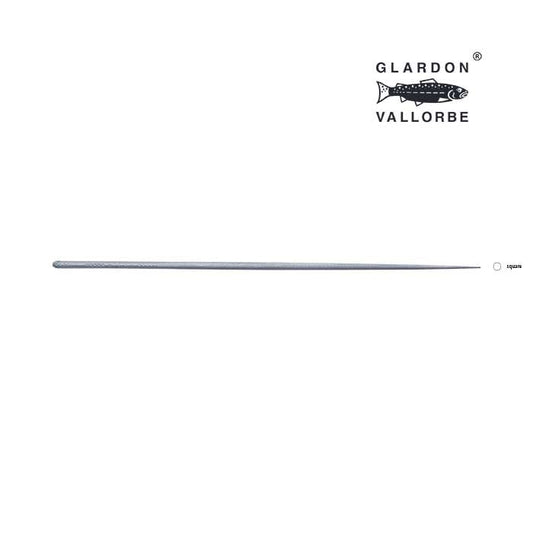 Glardon Vallorbe® Valtitan® Round Needle File, Cut #0