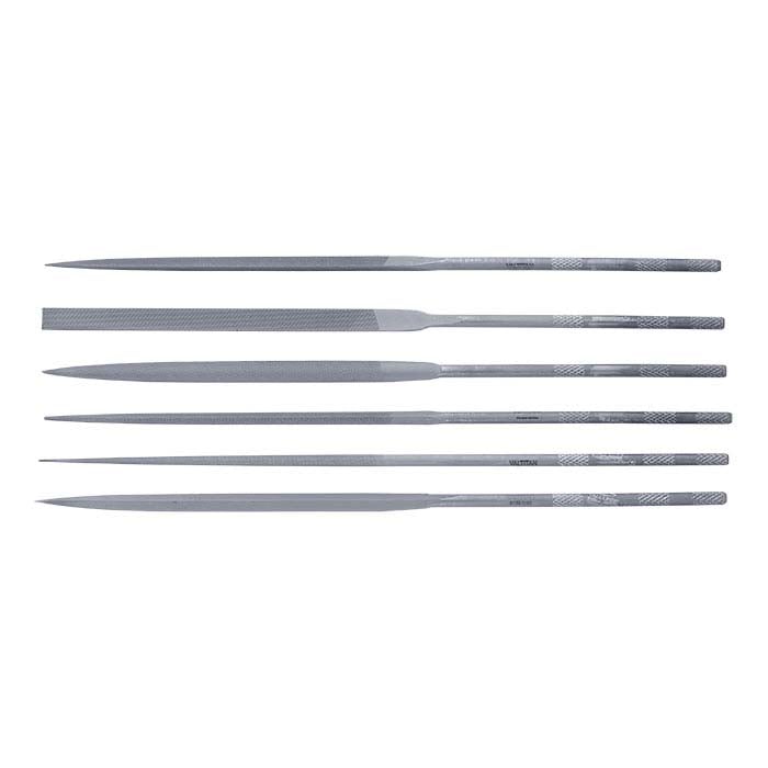 Glardon Vallorbe® Valtitan™ Needle File Set, #0, Set of 6