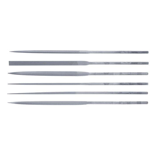 Glardon Vallorbe® Valtitan™ Needle File Set, #2, Set of 6
