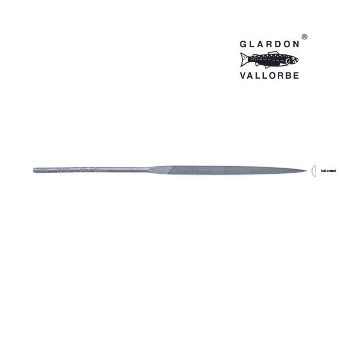 Glardon Vallorbe® Half-Round Needle File