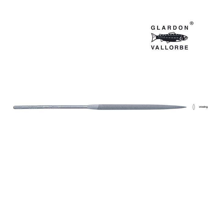 Glardon Vallorbe® Crossing Needle File, Cut #2