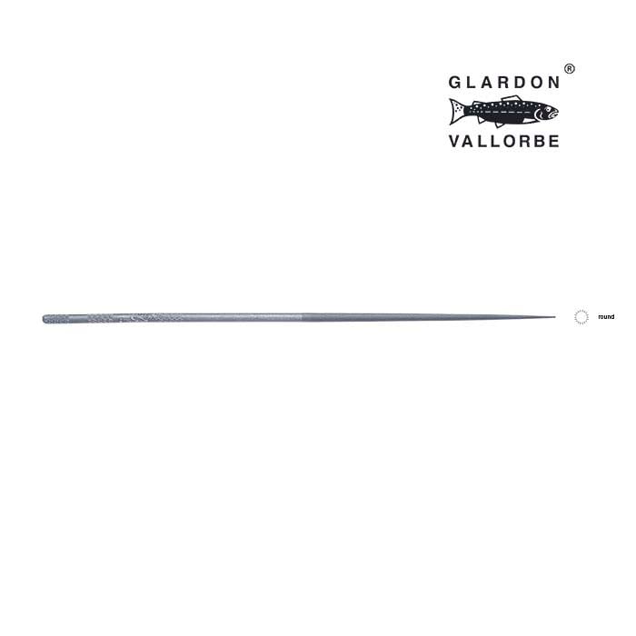 Glardon Vallorbe® Round Needle File, Cut #2
