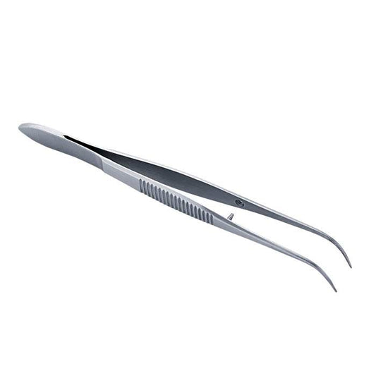 Stainless Steel Curved Utility Tweezers