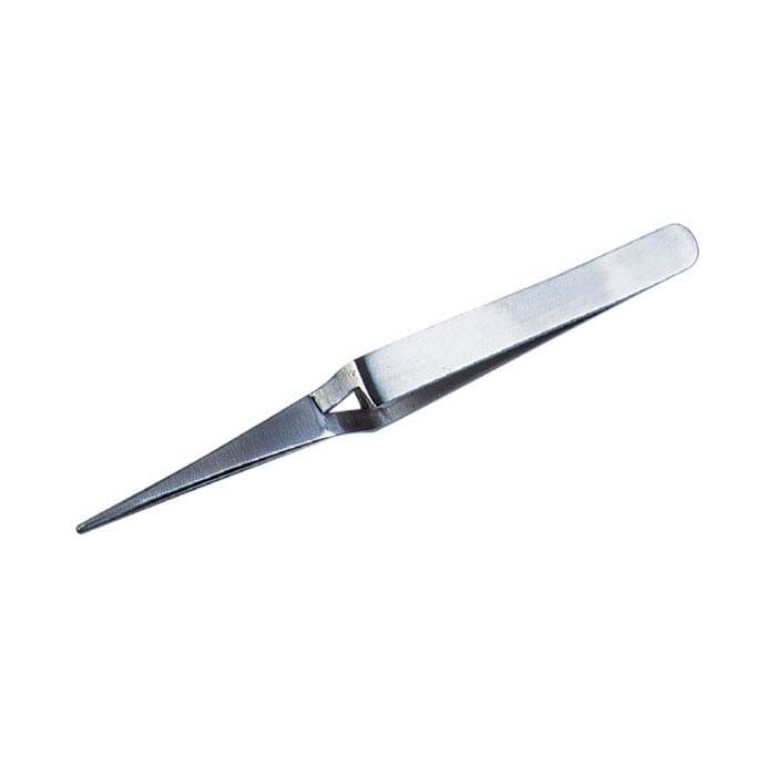 Stainless Steel Straight Cross-Lock Tweezers