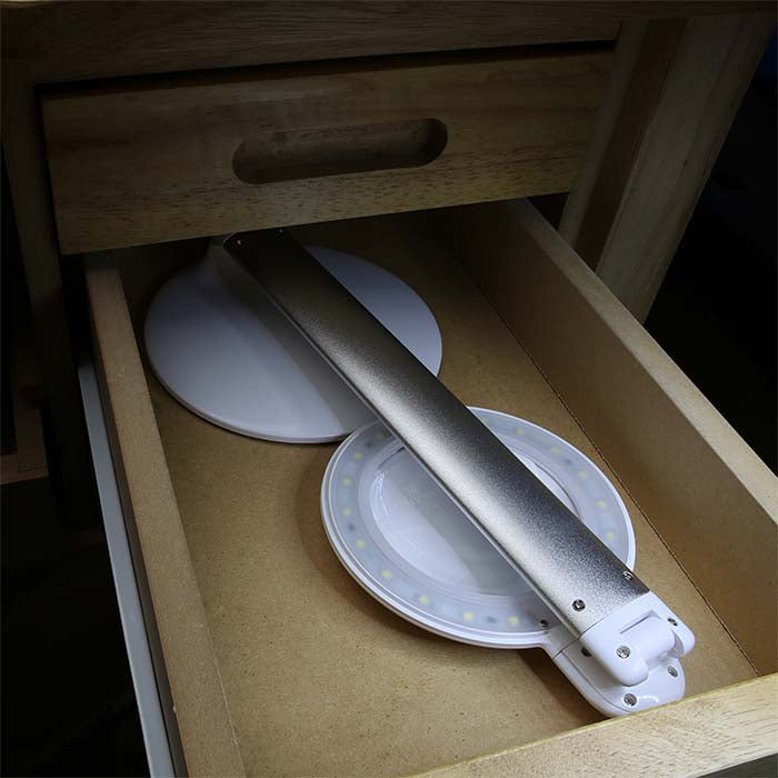 Daylight™ Halo LED Desktop Magnifying Lamp