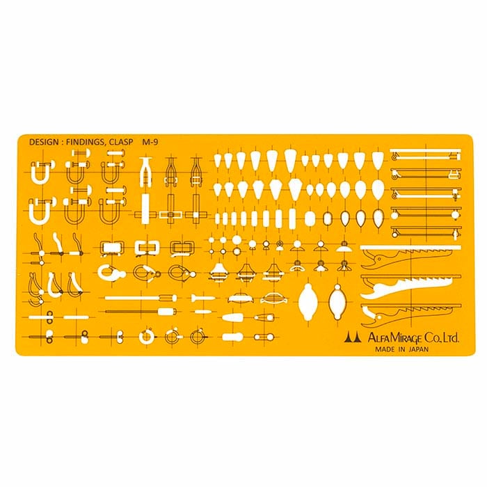 Jewelry Design Template for Clasps and Findings