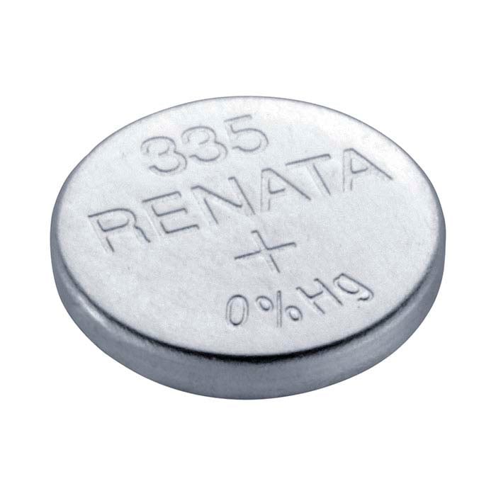 Renata Silver Oxide Watch Battery, 335-SR512SW