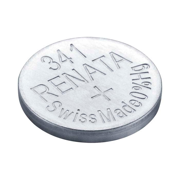 Renata Silver Oxide Watch Battery, 341-SR714SW