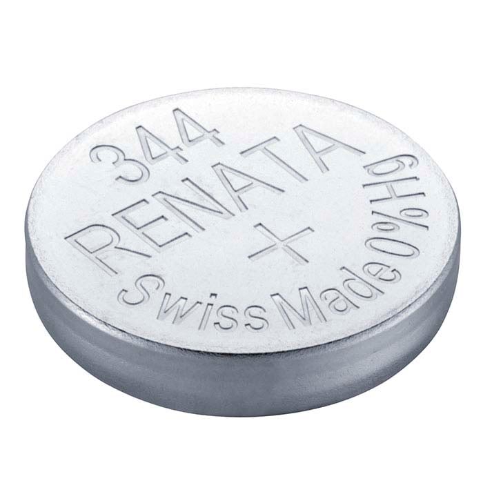 Pilha de Relógio de Óxido de Prata Renata, 344-SR1136SW