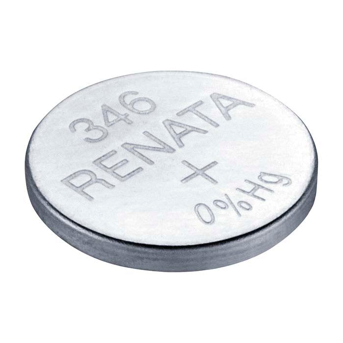 Renata Silver Oxide Watch Battery, 346-SR712SW