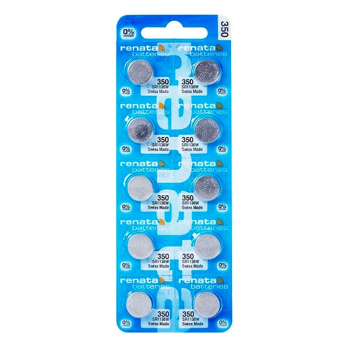 Renata Silver Oxide Watch Battery, 350-SR1136W
