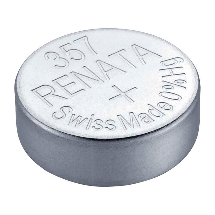 Renata Silver Oxide Watch Battery, 357-SR44W