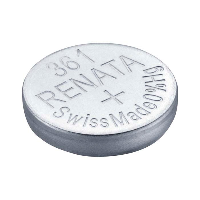 Renata hopeaoksidi kelloparisto, 361-SR721W