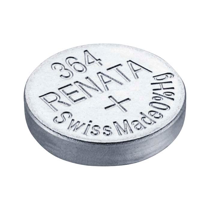 Renata Silver Oxide Watch Battery, 364-SR621SW
