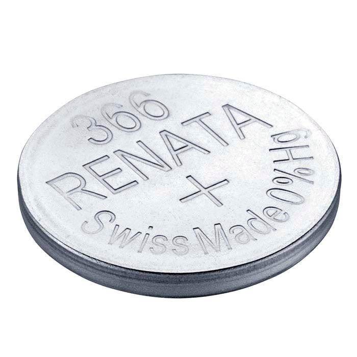 Renata Silver Oxide Watch Battery, 366-SR1116SW