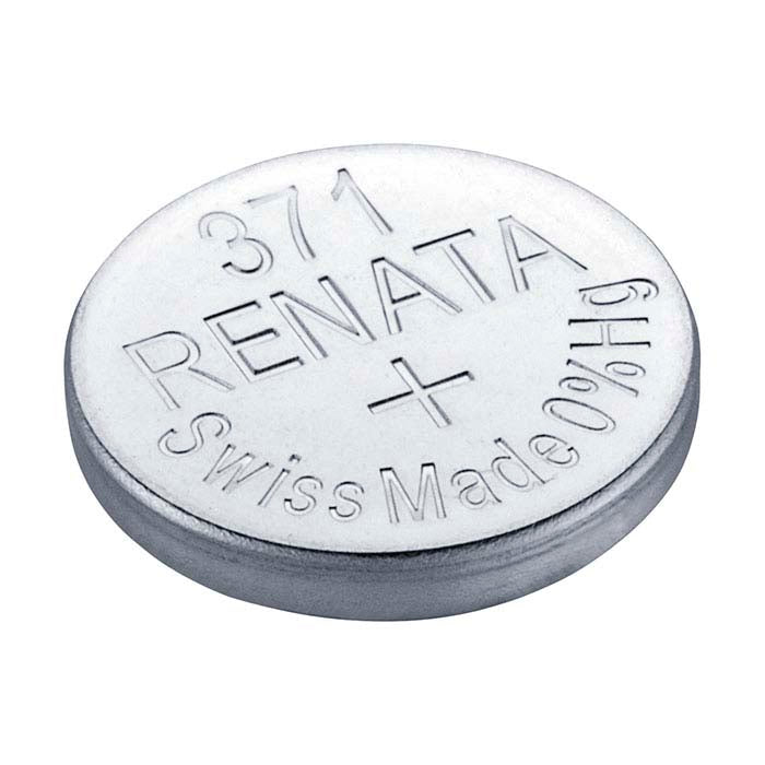 Renata Silver Oxide Watch Battery, 371-SR920SW