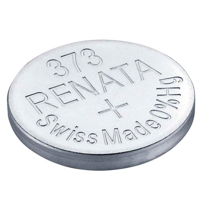 Renata Silver Oxide Watch Battery, 373-SR916SW