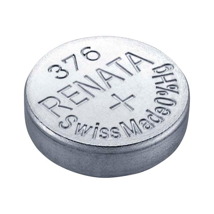 Renata Silver Oxide Watch Battery, 376-SR626W